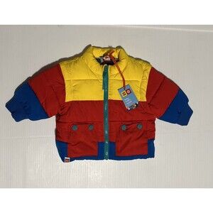 Lego Puffer Jacket Baby Boy size 3-6 months Coat Vest NWT